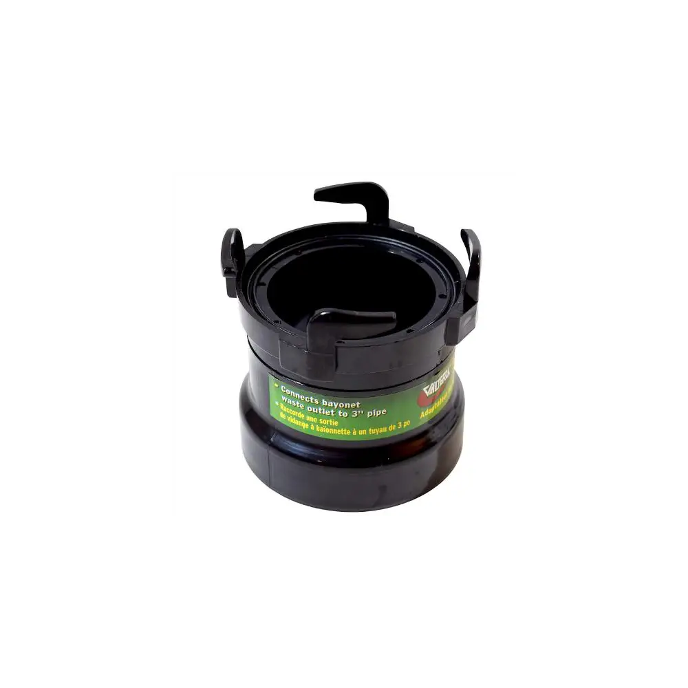 Sewer Waste Valve Fitting - 3" Hub x 3" Bayonet Fitting - VALT1028